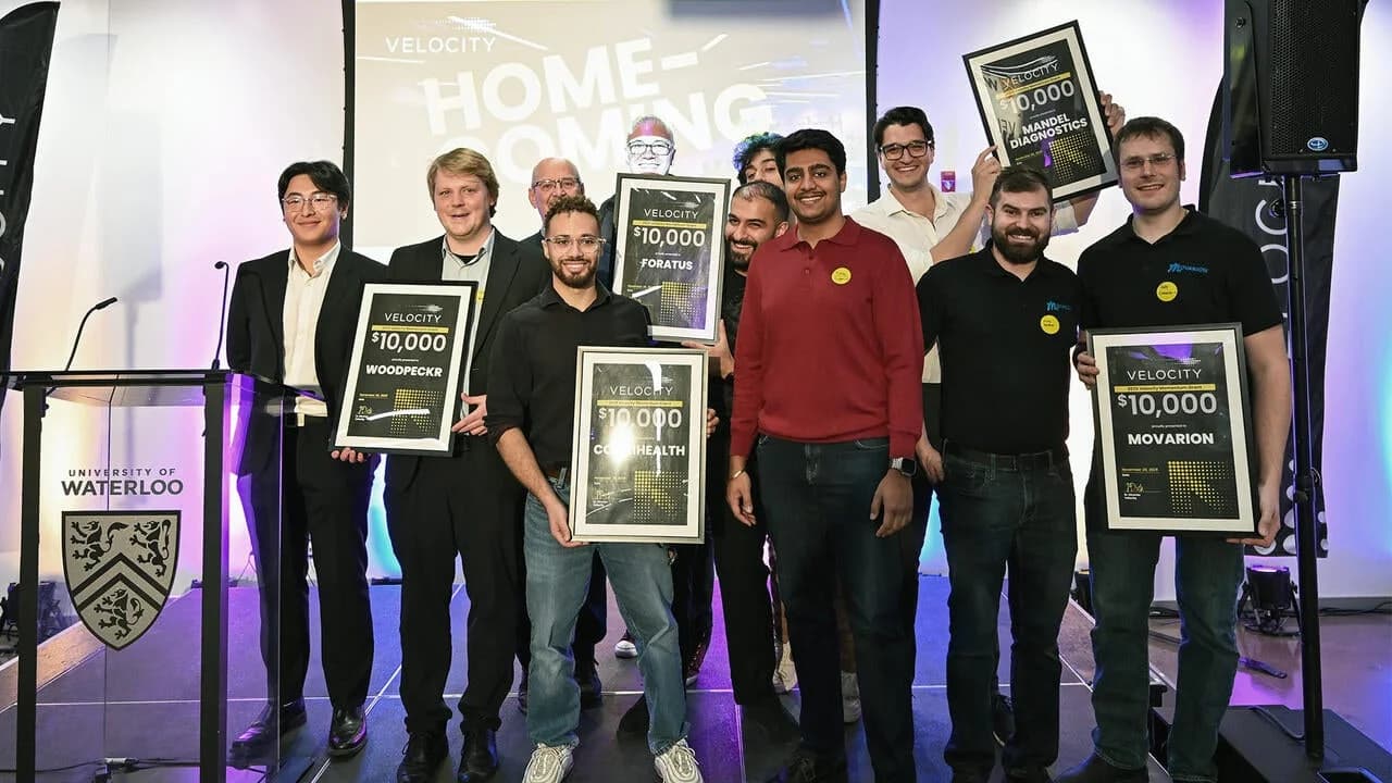 Cover Image for Waterloo Velocity Momentum Grants Spark Student Startups